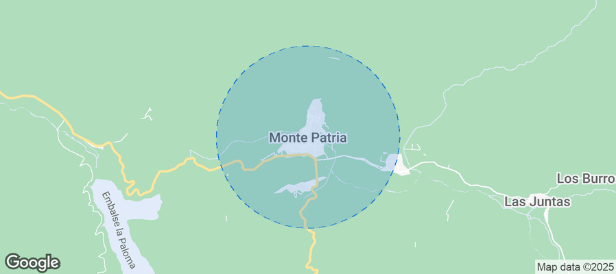 Monte Patria Airbnb map